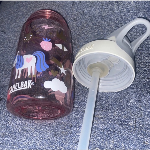 CamelBak Eddy Spill Proof Kids 400ml Water Bottle - Unicorn Party - Picture 1 of 3